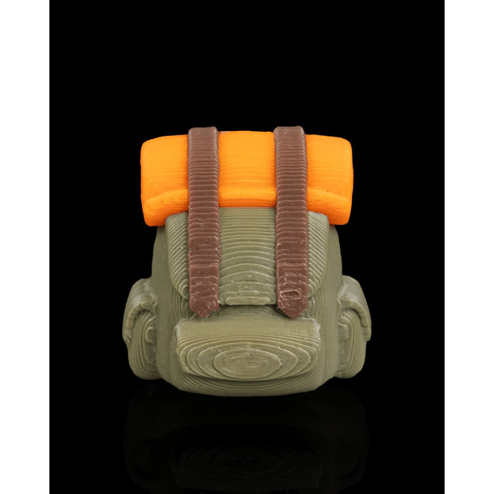 Miniature Sac À Dos De Randonneur – Figurine Camper'S Backpack