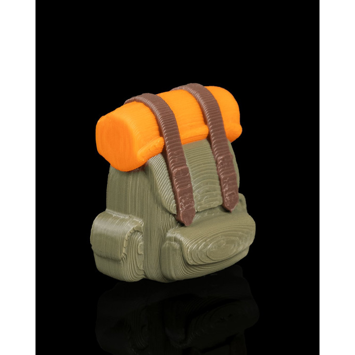 Miniature Sac À Dos De Randonneur – Figurine Camper'S Backpack