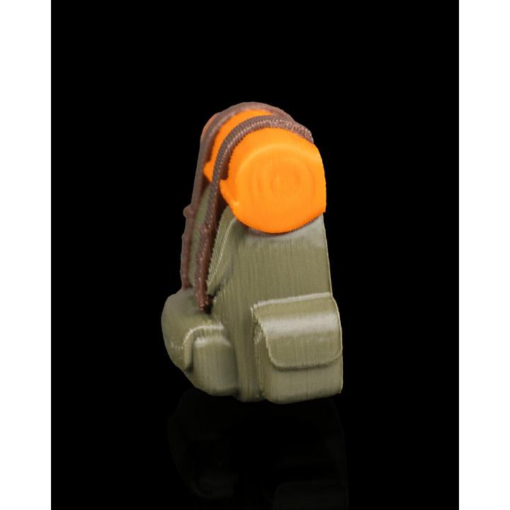 Miniature Sac À Dos De Randonneur – Figurine Camper'S Backpack