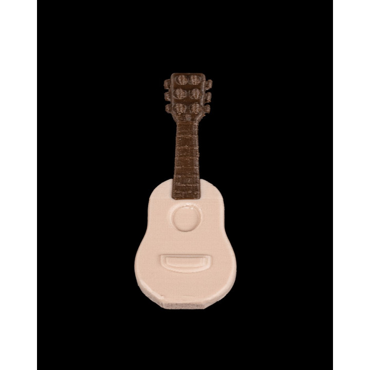 Miniatures Set Camping Nuit – Guitare, Télescope & Fauteuil