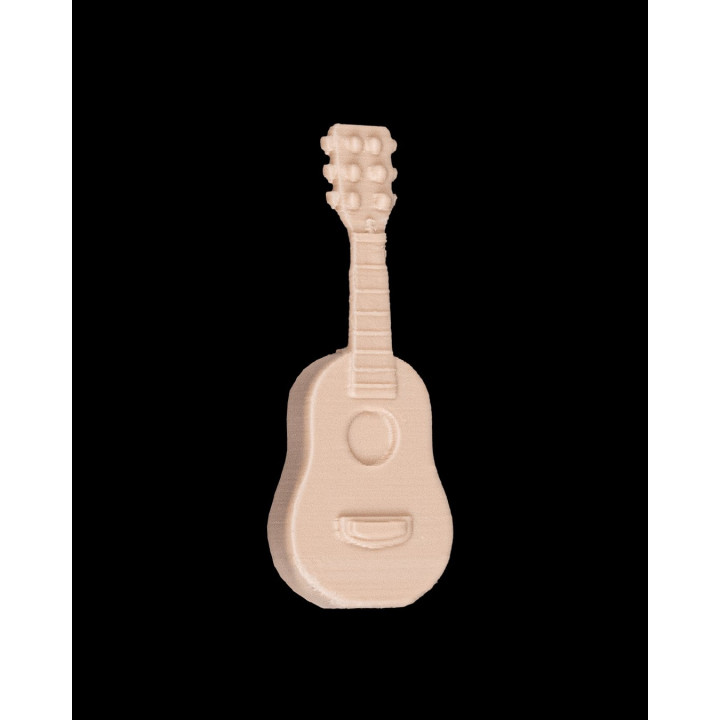 Miniatures Set Camping Nuit – Guitare, Télescope & Fauteuil
