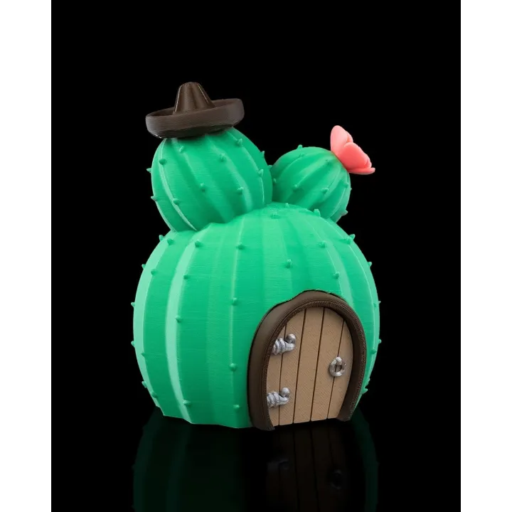 Maison Cactus – Sculpture Décorative Originale