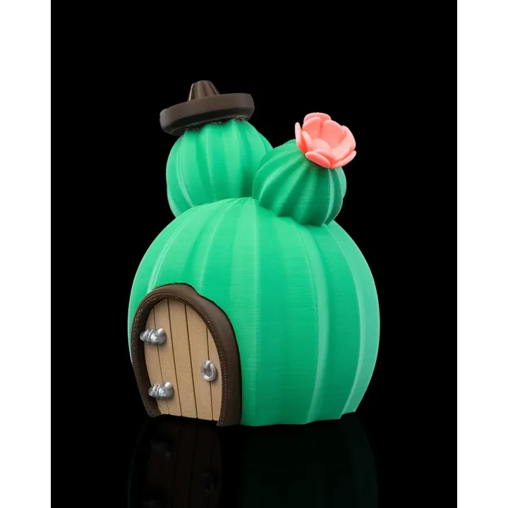 Maison Cactus – Sculpture Décorative Originale