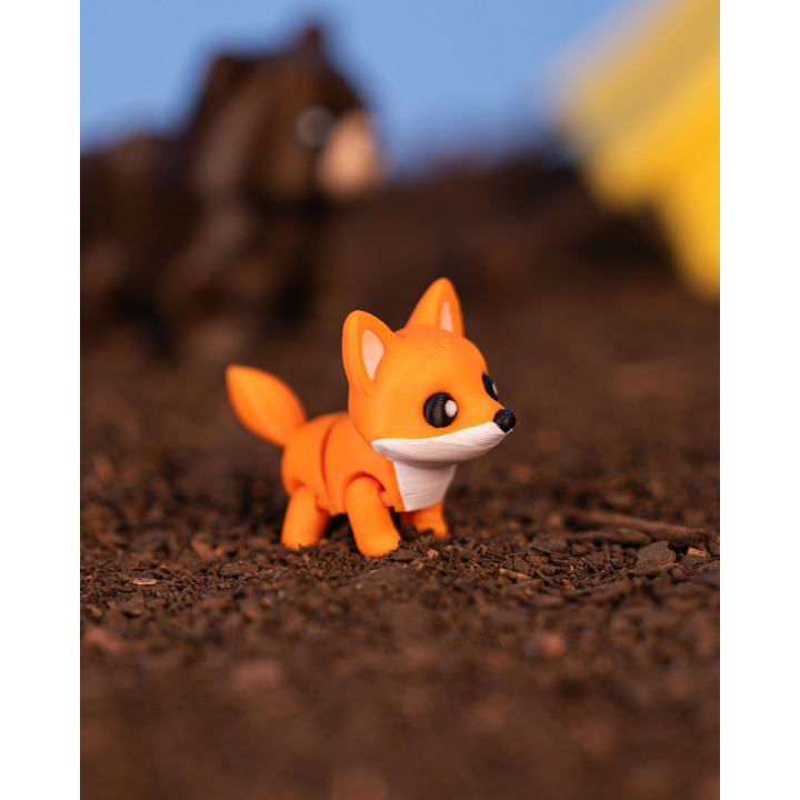Renard De La Forêt – Figurine Articulée Adorable