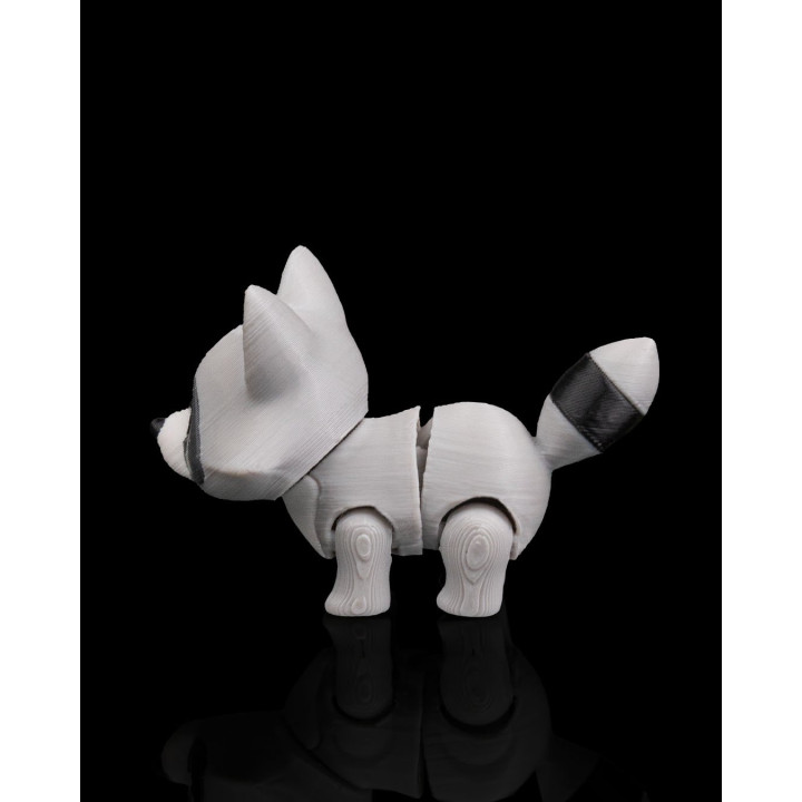 Raton Laveur De La Forêt – Figurine Articulée Mignonne & Collector