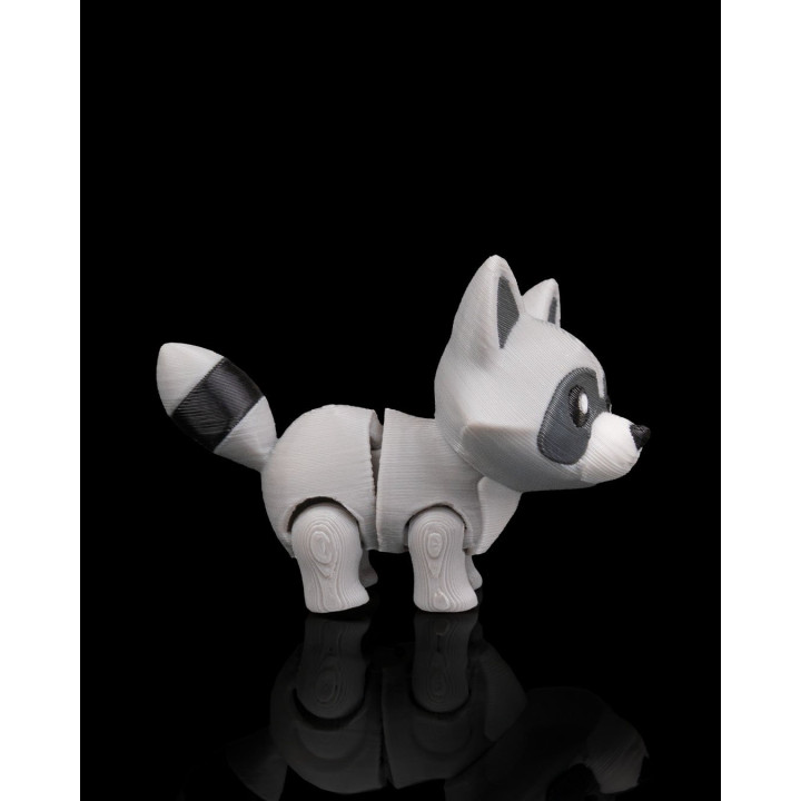 Raton Laveur De La Forêt – Figurine Articulée Mignonne & Collector