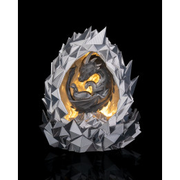 Ironscale – Lampe Dragon Bébé Dans Son Œuf De Cristal
