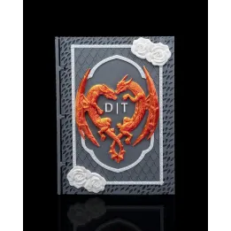 Carnet De Notes Dragons Cœur – Personnalisable – Made In Occitanie