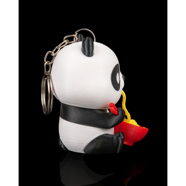 Pandinner – Porte-Clés Panda Ramen Kawaii