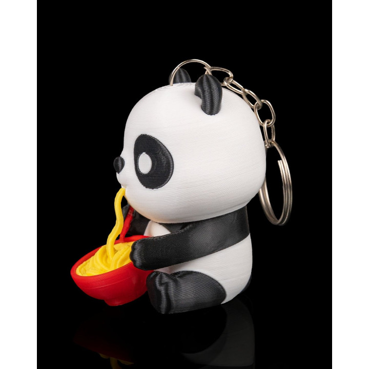 Pandinner – Porte-Clés Panda Ramen Kawaii