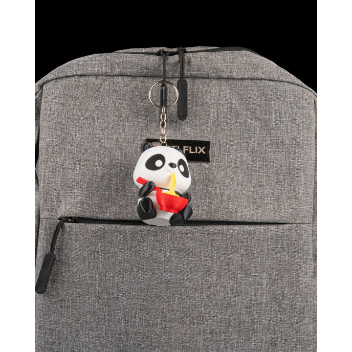 Pandinner – Porte-Clés Panda Ramen Kawaii