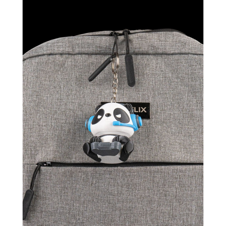 Porte-Clés Panda Gamer – Figurine Décorative Made In Occitanie