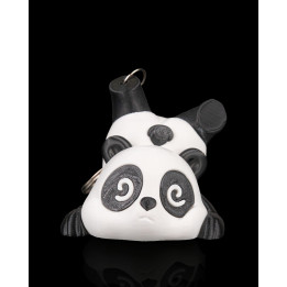 Porte-Clés Panda Maladroit – Tête En Bas & Trop Mignon !