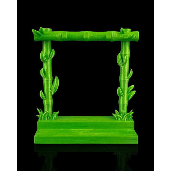 Bamboozle Stand – Présentoir Bambou Pour Figurines & Porte-Clés Pandas