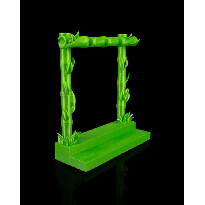 Bamboozle Stand – Présentoir Bambou Pour Figurines & Porte-Clés Pandas