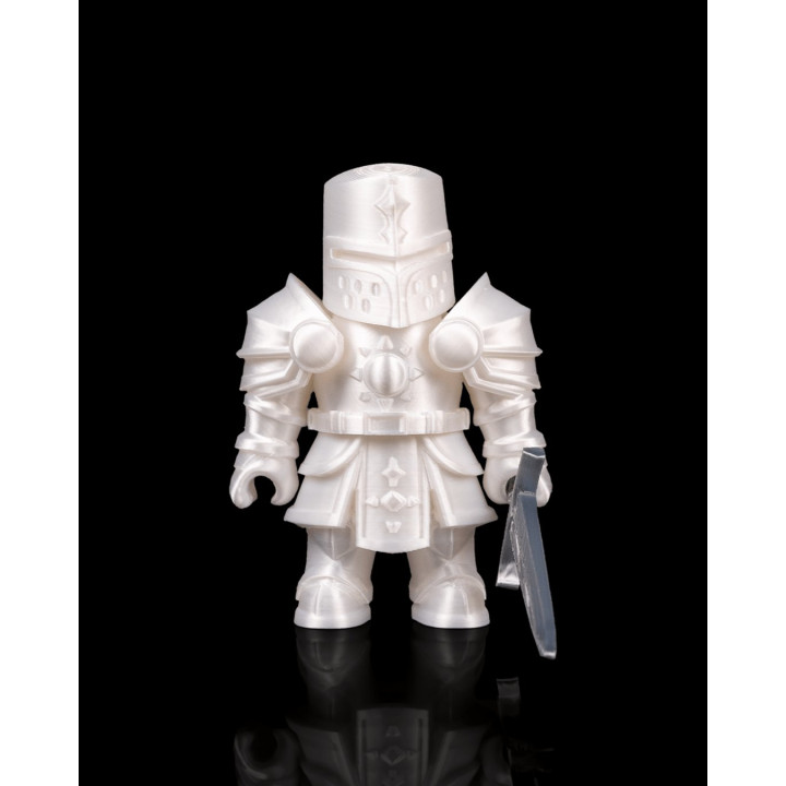 Figurine Croisé Radieux – Chevalier Blanc & Or Modulable