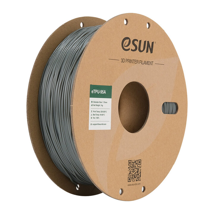 eSun - TPU-95A - Gris - 1,75 mm - 1 kg | Maison Drabiec