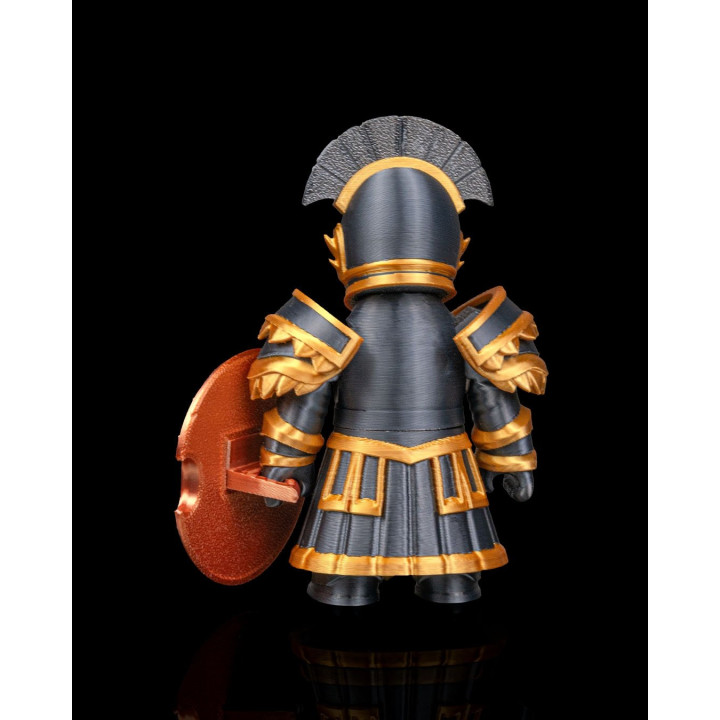 Figurine Spartan Sunforge – Guerrier Antique Modulable Avec Armures Interchangeables