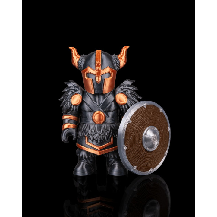 Figurine Viking Barbare – Guerrier Nordique Articulé Avec Armure & Bouclier