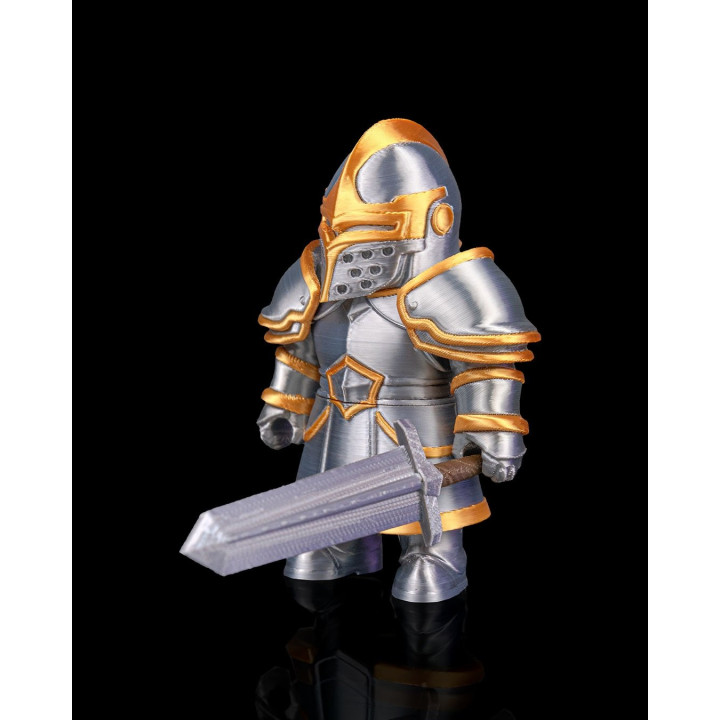 Stormwolf Knight – Figurine Chevalier Loup Modulable