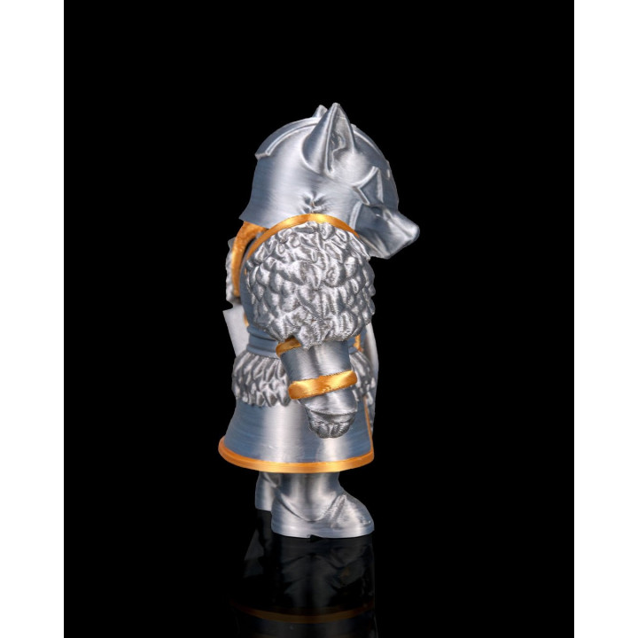 Stormwolf Knight – Figurine Chevalier Loup Modulable