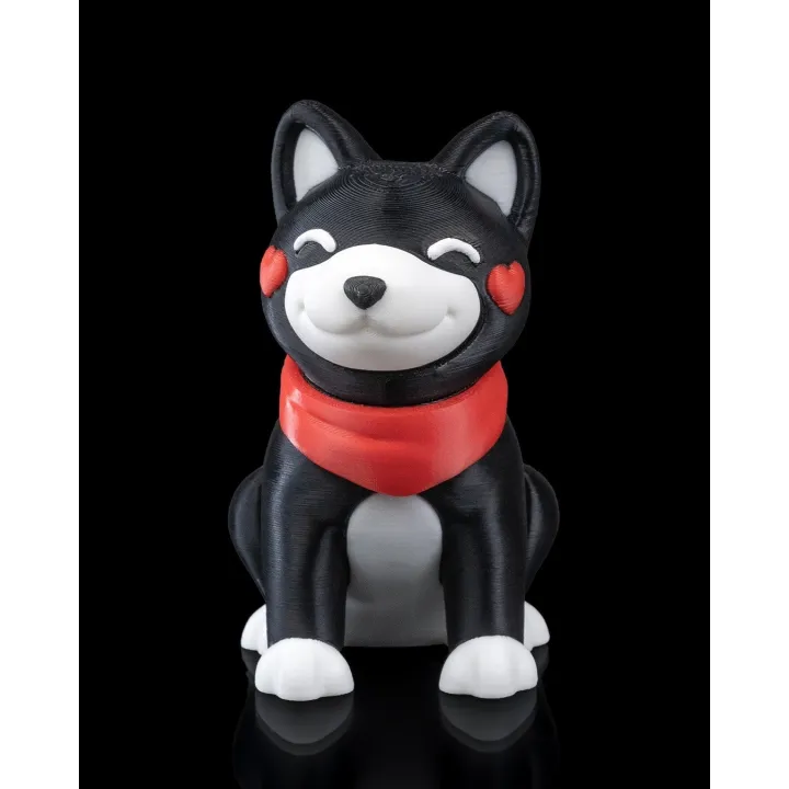 Duo Shiba Inu Amoureux – Figurines Made in Occitanie