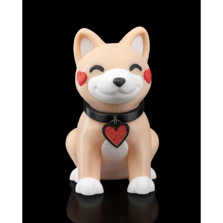 Duo Shiba Inu Amoureux – Figurines Made in Occitanie