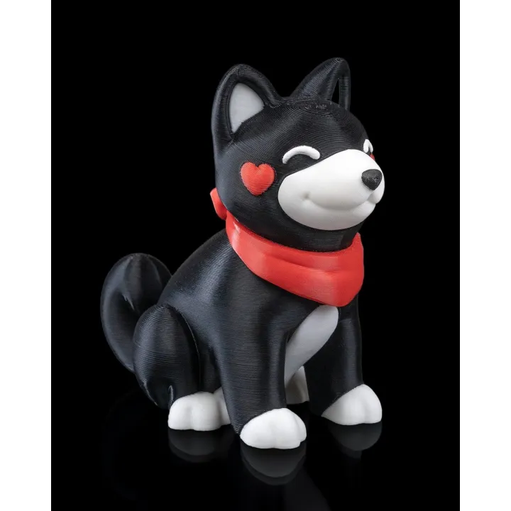 Duo Shiba Inu Amoureux – Figurines Made in Occitanie