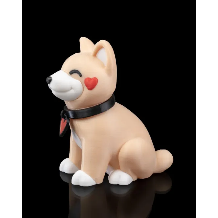 Duo Shiba Inu Amoureux – Figurines Made in Occitanie