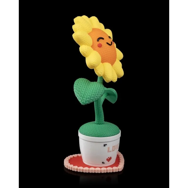 Tournesol "Love You" Dans Sa Tasse – Déco Kawaii Crochet Style