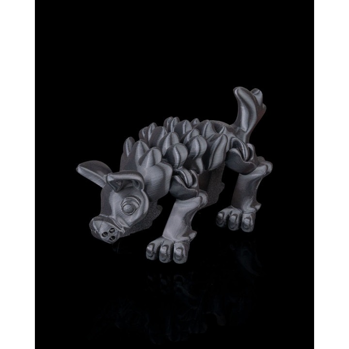 Chien Flexi Articulé – Figurine Posable Made In Occitanie
