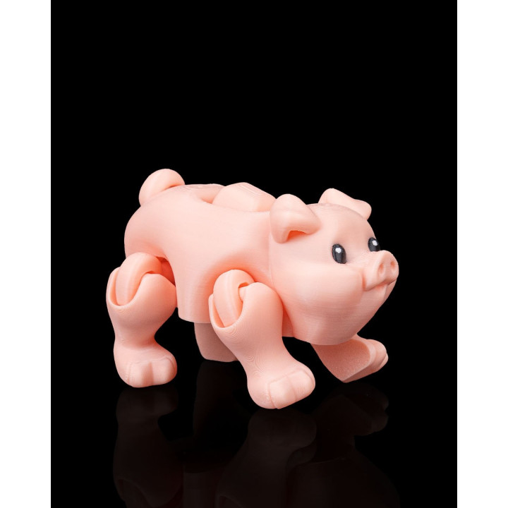 Press The Pig – Cochon Pressable Articulé Qui S'Étale !