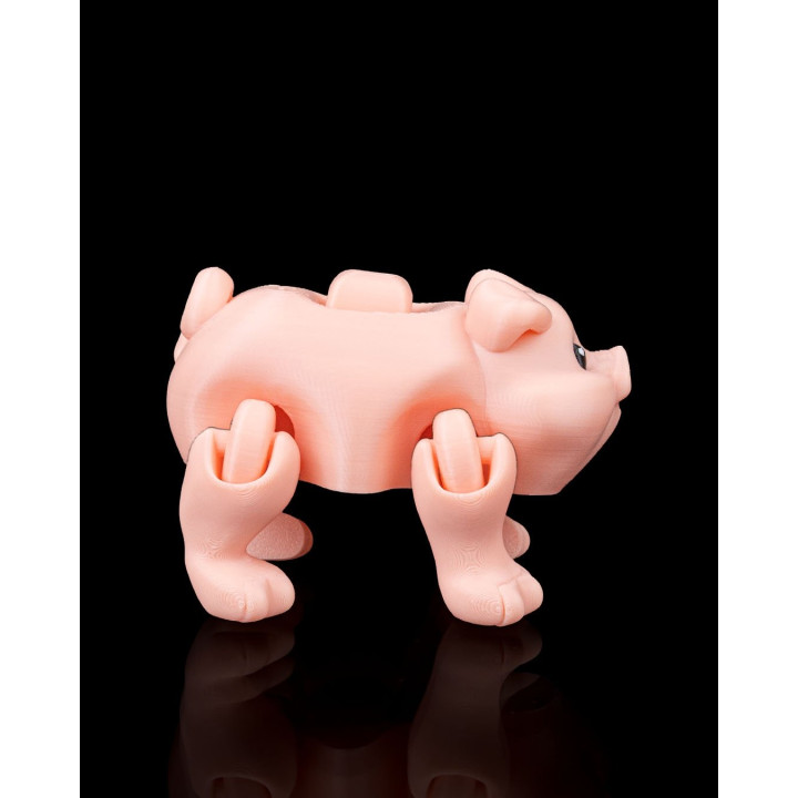 Press The Pig – Cochon Pressable Articulé Qui S'Étale !