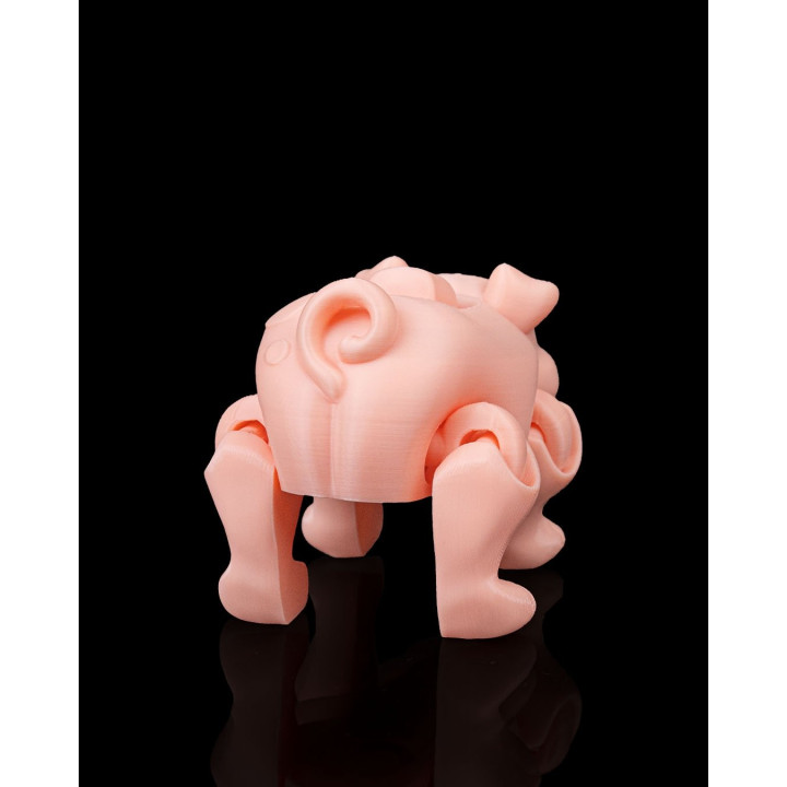 Press The Pig – Cochon Pressable Articulé Qui S'Étale !