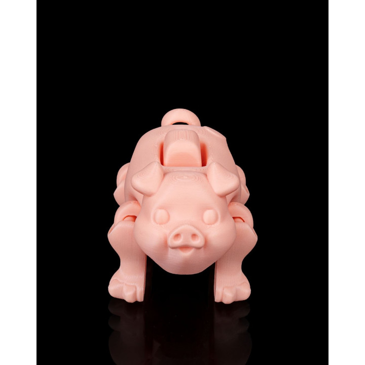 Press The Pig – Cochon Pressable Articulé Qui S'Étale !