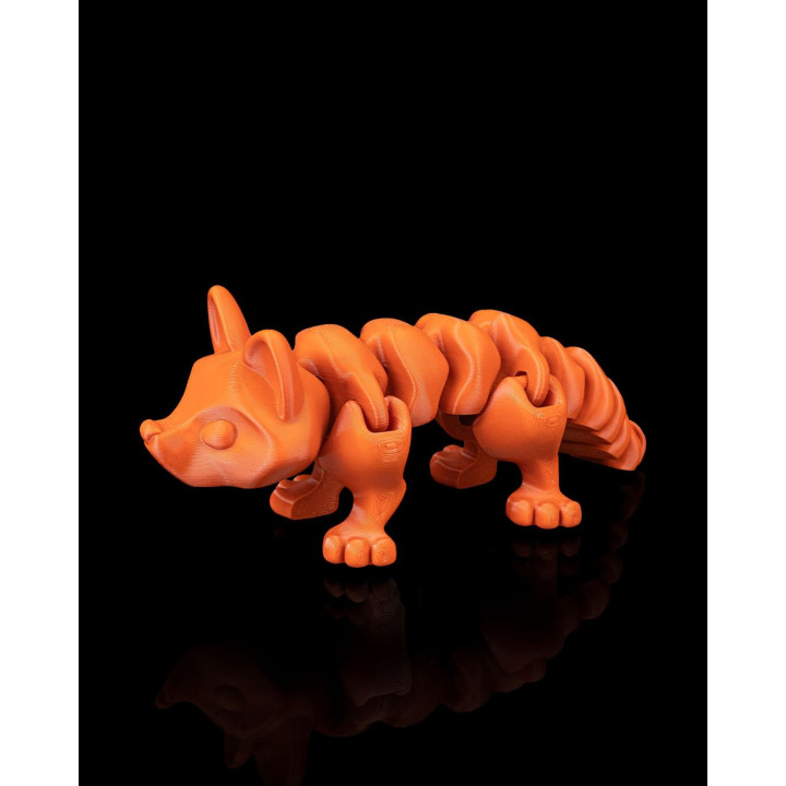 Renard Flexi Articulé – Figurine Renard Posable Made In Occitanie