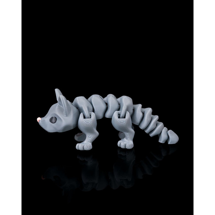 Renard Flexi Articulé – Figurine Renard Posable Made In Occitanie