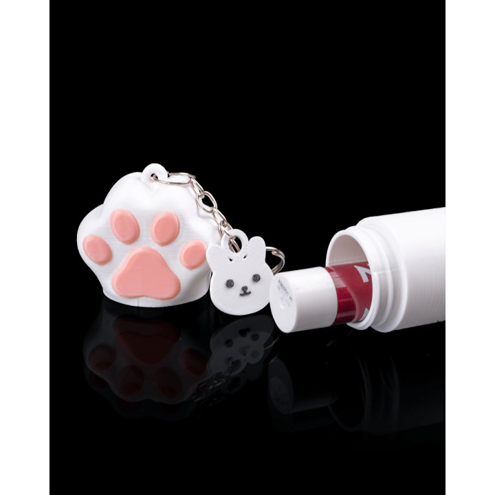 Kitty Carry – Porte-Photocard & Étui À Rouge À Lèvres Chat Kawaii
