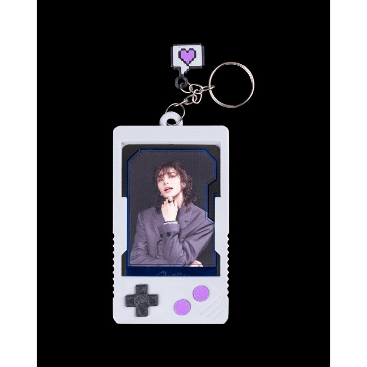 Pixel Pocket – Porte-Clés Rétro Gaming Avec Étui Photocard & Conteneur À Gloss