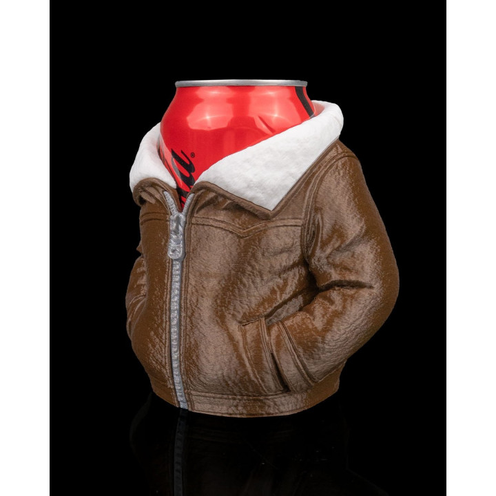 Porte-Canette Veste En Cuir – Le Koozie Rock'N'Roll Made In Occitanie
