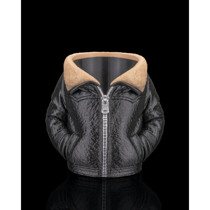 Porte-Canette Veste En Cuir – Le Koozie Rock'N'Roll Made In Occitanie