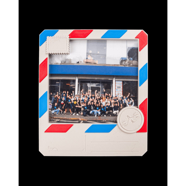 Cadre Photo Magnétique Style Carte Postale – Compatible Instax Mini & Polaroid