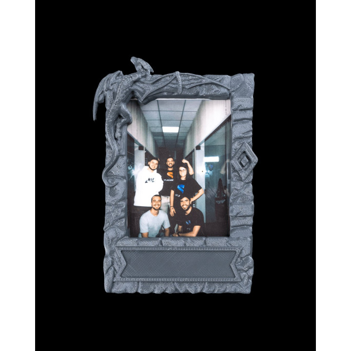 Cadre Photo Magnétique Dragon – Bound In Stone