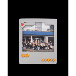Cadre Photo Magnétique Style Jeu Vidéo – Format Instax Mini & Polaroid
