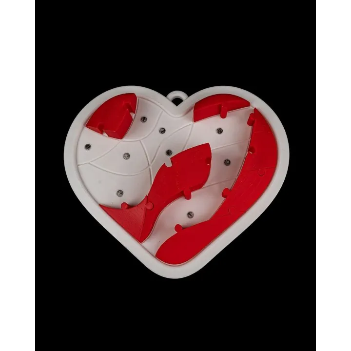 Cœur Puzzle Magnétique – Pendentif Décoratif