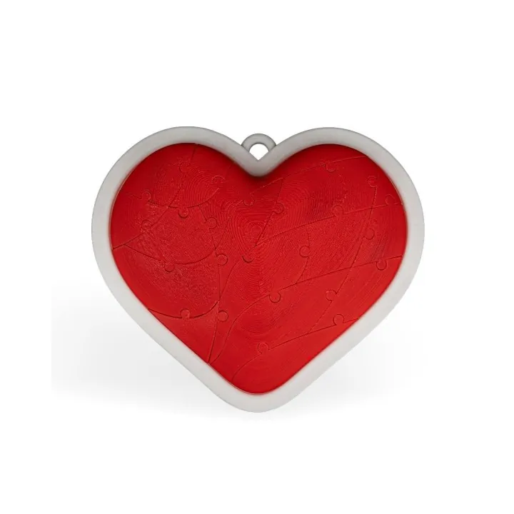 Cœur Puzzle Magnétique – Pendentif Décoratif