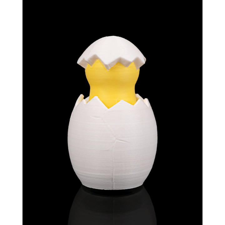 Porte-Clés Poussin Rigolo — Œuf Éclos Goofy Egg