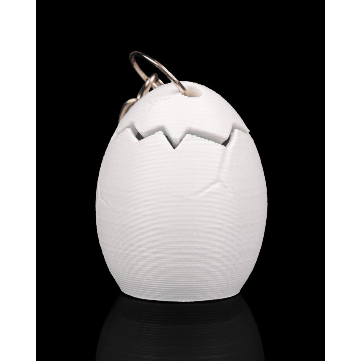 Porte-Clés Poussin Rigolo — Œuf Éclos Goofy Egg