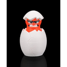 Confident Egg – Porte-Clés Œuf Trop Sûr De Lui