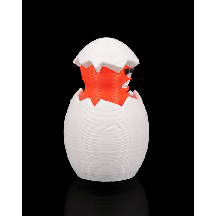 Confident Egg – Porte-Clés Œuf Trop Sûr De Lui
